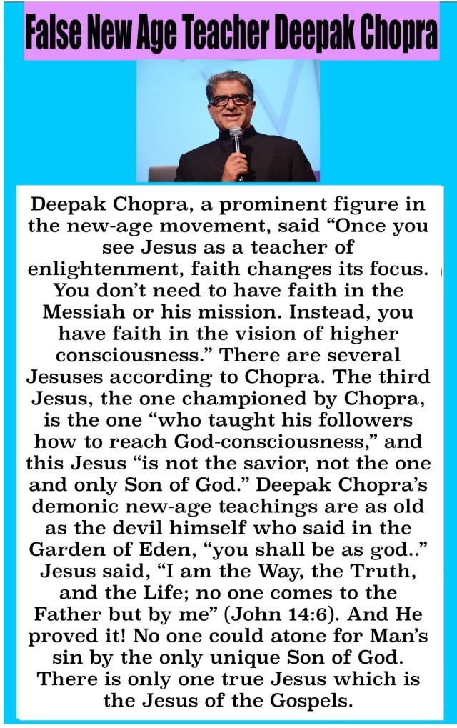 Deepak Chopra Exposed