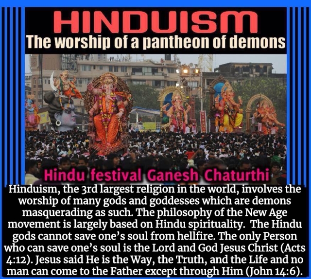 Hindu false demon gods Jesus Christianity.jpg
