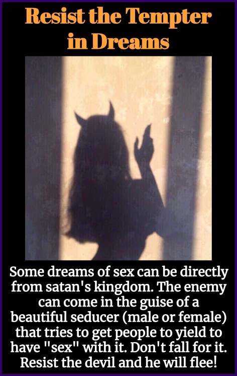 The sex tempter dreams